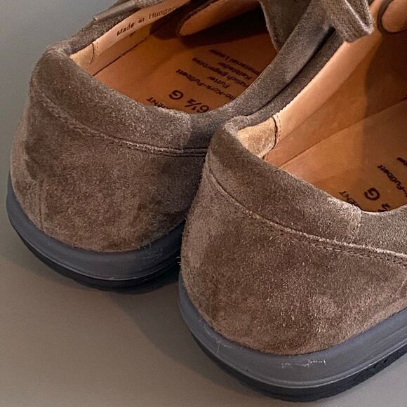 Ganter Womens GISA Brown Suede Zip Sneakers Sz 6.5G UK/ US 9 - Picture 4 of 7